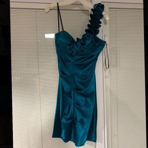 David’s Bridal bridesmaids cocktail dress
